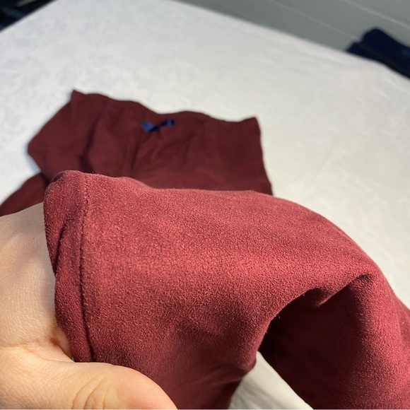 Faux Suede Leggings from Lucca Red Velvet Feel Thick Warm Mid/ High Rise Medium - Picture 8 of 14